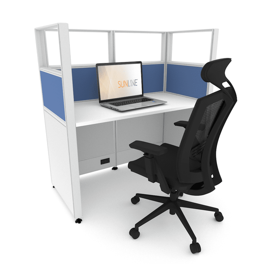 Centerline Dynamics Office Cubicle Sunline Signature 4’x2′ – 53″ High Office Cubicle (Price Matrix)