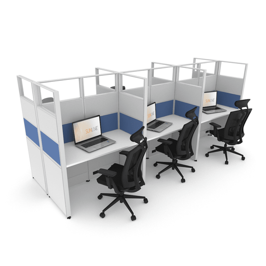 Centerline Dynamics Office Cubicle Sunline Signature 4’x2′ – 65″ High Office Cubicle (Price Matrix)