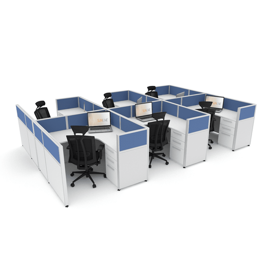 Centerline Dynamics Office Cubicle Sunline Signature 5'x5' - 41" High Office Cubicle (Price Matrix)