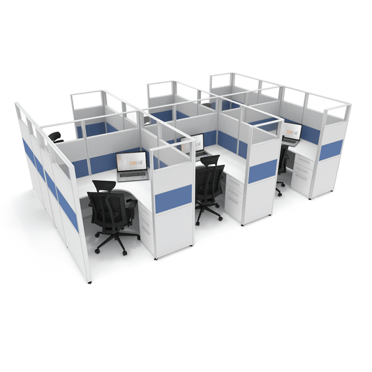 Centerline Dynamics Office Cubicle Sunline Signature 5’x5′ – 65″ High Office Cubicle (Price Matrix)