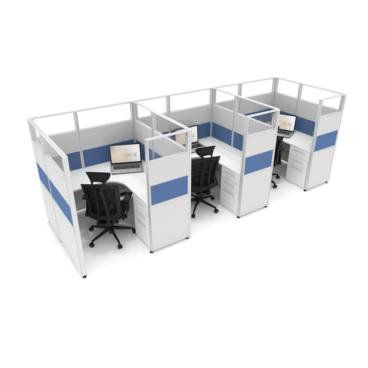 Centerline Dynamics Office Cubicle Sunline Signature 5’x5′ – 65″ High Office Cubicle (Price Matrix)