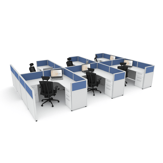 Centerline Dynamics Office Cubicle Sunline Signature 6’x6′ – 41″ High Office Cubicle (Price Matrix)