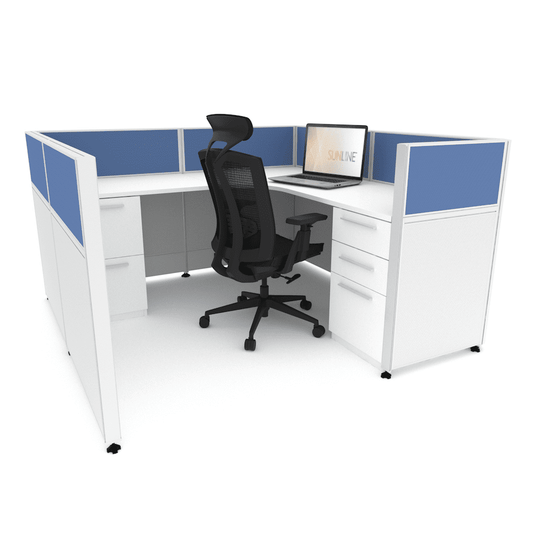 Centerline Dynamics Office Cubicle Sunline Signature 6’x6′ – 41″ High Office Cubicle (Price Matrix)