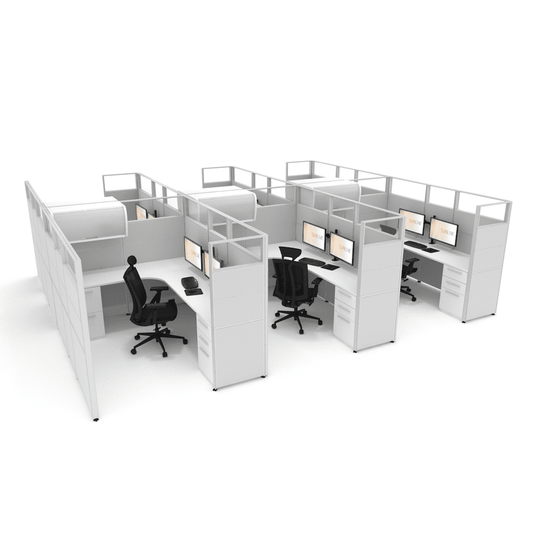 Centerline Dynamics Office Cubicle Sunline Signature 6’x8′ – 65″ High Office Cubicle (Price Matrix)