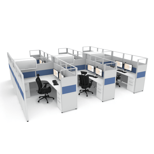 Centerline Dynamics Office Cubicle Sunline Signature 6’x8′ – 65″ High Office Cubicle (Price Matrix)