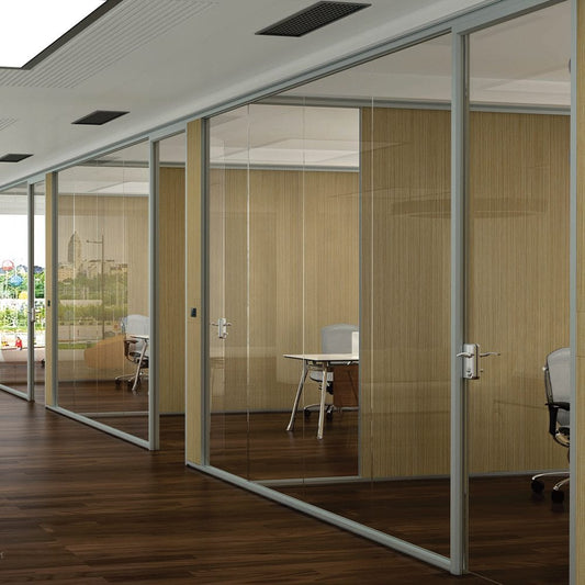 Centerline Dynamics Office Cubicle Sunline Synergy High Wall Glass Office 500 Series (Price Matrix)