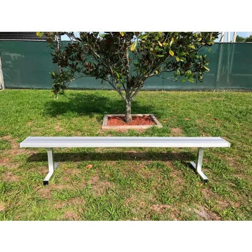 Centerline Dynamics Outdoor Seating 10' Aluminum Team Bench, Backless