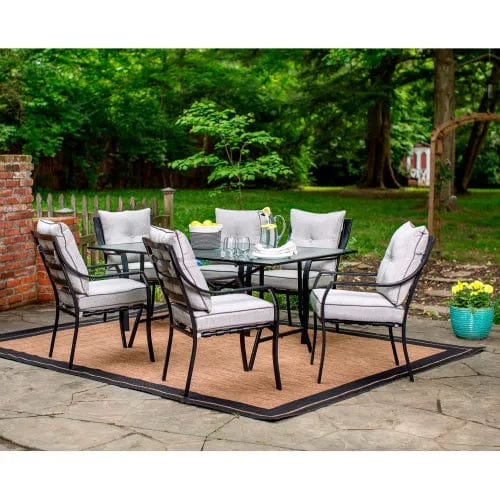 Centerline Dynamics Outdoor Seating Lavallette 7 Piece Outdoor Dining Set