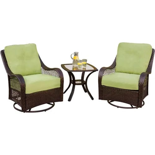 Centerline Dynamics Outdoor Seating Orleans 3 Piece Outdoor Patio Set