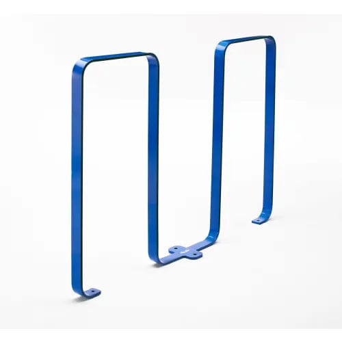 Centerline Dynamics Outdoor Structures & Storage 5 Bike Capacity Steel Bike Rack, Blue