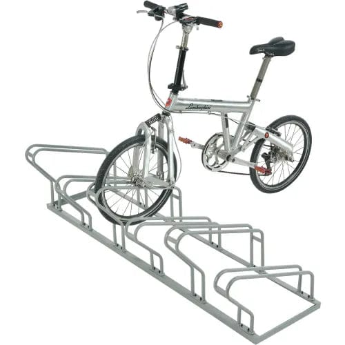 Centerline Dynamics Outdoor Structures & Storage Low Profile Bike Rack, 6-Bike Storage