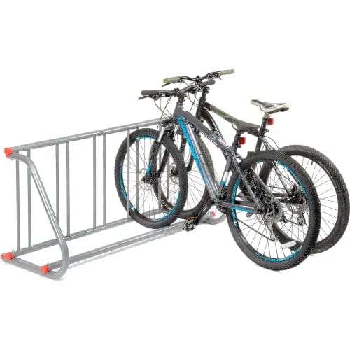 Centerline Dynamics Outdoor Structures & Storage Single-Sided Grid Bike Rack, 5-Bike Capacity, Powder Coated Steel