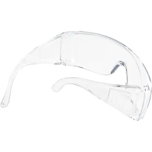 Centerline Dynamics Personal Protective Equipment Global Industrial™ OTG Visitor Safety Glasses, Clear Frame - Pkg Qty 12