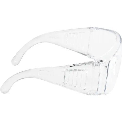 Centerline Dynamics Personal Protective Equipment Global Industrial™ OTG Visitor Safety Glasses, Clear Frame - Pkg Qty 12