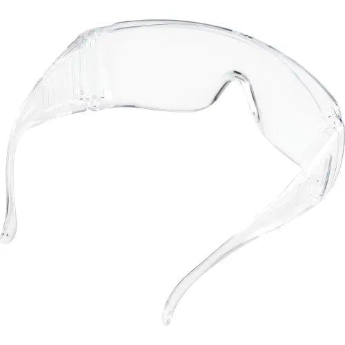 Centerline Dynamics Personal Protective Equipment Global Industrial™ OTG Visitor Safety Glasses, Clear Frame - Pkg Qty 12