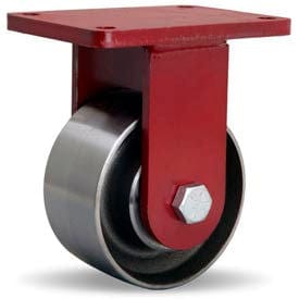 Centerline Dynamics Plate Casters Hamilton® Extra HD Forged Rigid 6 x 3 Forged Ball 5000 Lb. Caster