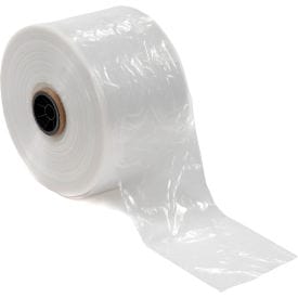 Centerline Dynamics Poly Bags Low Density Poly Tubing, 8"W x 3000'L 2 Mil, Clear, 1 Roll