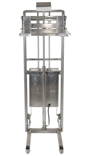 Centerline Dynamics Portable Load Lifters Vestil Partially Stainless Steel Portable DC Powered Hefti-Lift 44 In. x 68 In. 880 Lb. Capacity