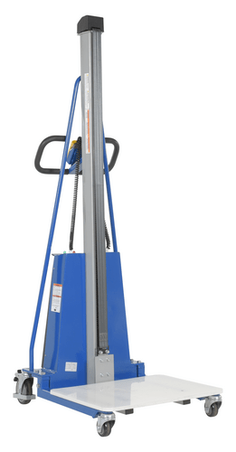Centerline Dynamics Portable Load Lifters Vestil Steel DC Powered Work Positioner 34-1/4 In. x 23-5/8 In. x 70-1/2 In. 330 Lb. Capacity