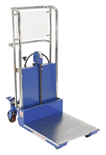 Centerline Dynamics Portable Load Lifters Vestil Steel Portable Air Foot Pump Hefti-Lift 41 In. x 54 In. 880 Lb. Capacity
