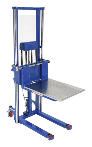 Centerline Dynamics Portable Load Lifters Vestil Steel Portable Foot Pump Hefti-Lift 51 In. x 79-3/8 In. 1500 Lb. Capacity