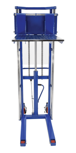 Centerline Dynamics Portable Load Lifters Vestil Steel Portable Foot Pump Hefti-Lift 51 In. x 79-3/8 In. 1500 Lb. Capacity