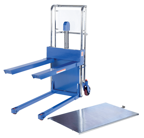 Centerline Dynamics Portable Load Lifters Vestil Steel Portable Foot Pump Hefti-Lift 60 In. x 54 In. 400 Lb. Capacity