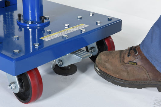 Centerline Dynamics Post Tables Vestil Steel Air Hydraulic Post Table 20 In. x 36 In. 1000 Lb. Capacity
