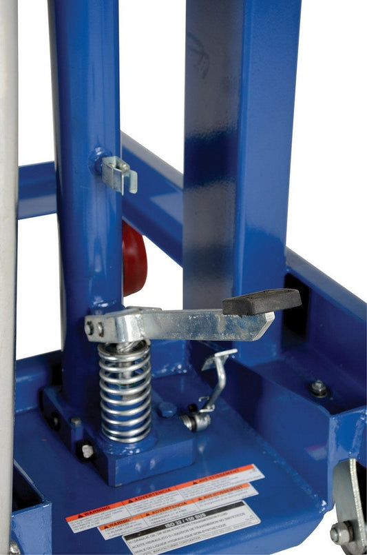 Centerline Dynamics Post Tables Vestil Steel Ergonomic Manual Die Table 24 In. x 30 In. Chrome Platform 2000 Lb. Capacity
