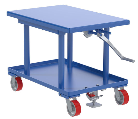 Centerline Dynamics Post Tables Vestil Steel High Profile Post Table 24 In. x 36 In. 2000 Lb. Capacity