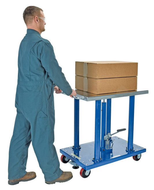 Centerline Dynamics Post Tables Vestil Steel Hydraulic Post Table 24 In. x 36 In. 2000 Lb. Capacity