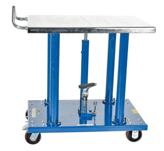 Centerline Dynamics Post Tables Vestil Steel Hydraulic Post Table 24 In. x 36 In. 2000 Lb. Capacity