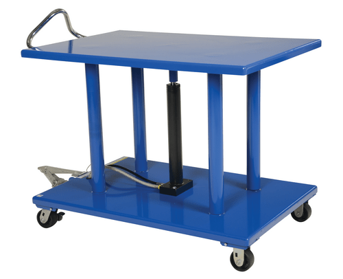 Vestil Steel Hydraulic Post Table 32 In. x 48 In. 2,000 Lb. Capacity ...