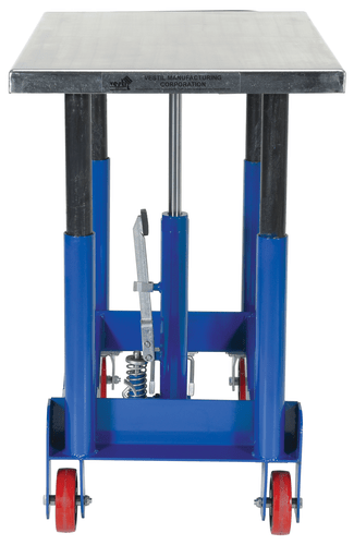 Centerline Dynamics Post Tables Vestil Steel Low Profile Post Lift Table 41 In. x 24 In. x 25 In. 4000 Lb. Capacity