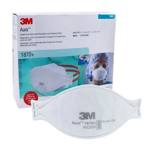 Centerline Dynamics PPE 3M® Aura NIOSH Healthcare Particulate Respirator & Surgical Mask 1870
