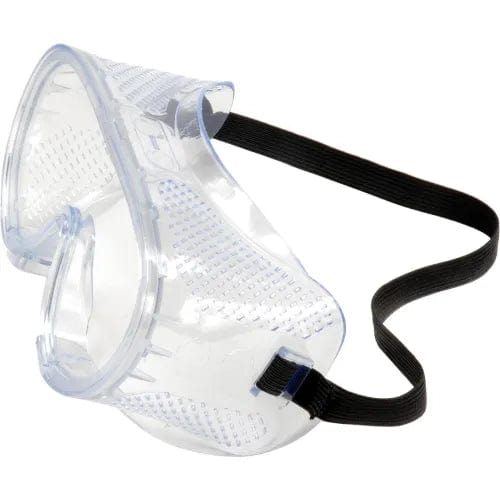 Centerline Dynamics PPE ERB™ Perforated Impact Resistant Goggles, Clear Lens, Black Straps