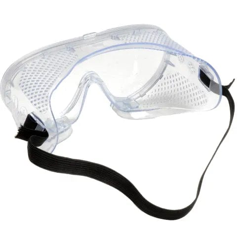 Centerline Dynamics PPE ERB™ Perforated Impact Resistant Goggles, Clear Lens, Black Straps