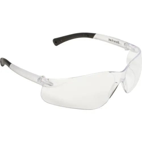 Centerline Dynamics PPE MCR Safety BK110 Crews BearKat Safety Glasses with Clear Lens Soft Non-Slip Temple Material