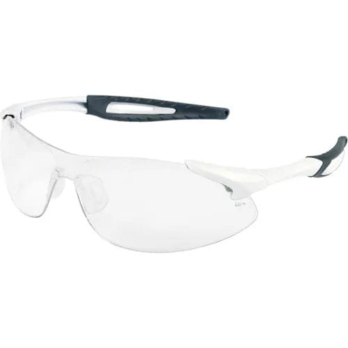 Centerline Dynamics PPE MCR Safety IA130AF Inertia® Safety Glasses, White Frame, Clear Anti-Fog Lens