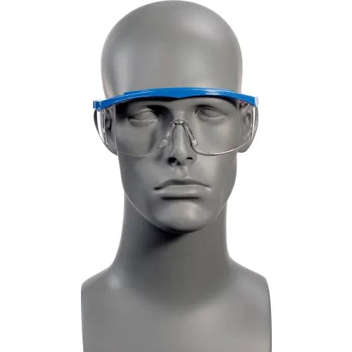 Centerline Dynamics PPE MCR Safety SS130 Stratos® Safety Glasses, Red/White/Blue Frame, Clear Lens