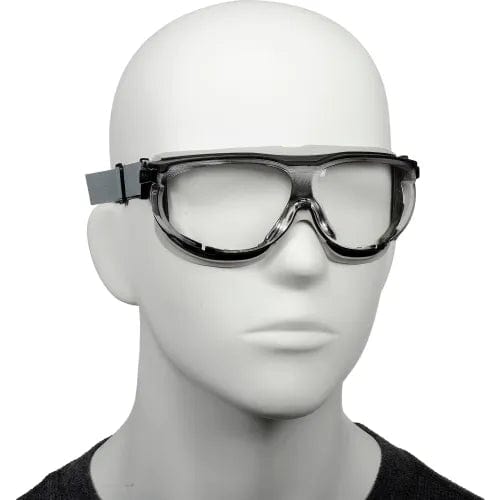 Centerline Dynamics PPE Uvex® Carbonvision™ S1650D Safety Goggles, Black & Gray Frame, Clear Lens