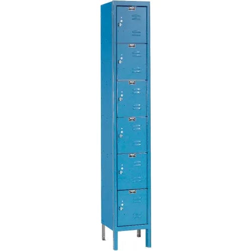 Centerline Dynamics Premium Kd Box Lockers 6-Tier 6 Door Premium Locker, 12"W x 12"D x 78"H