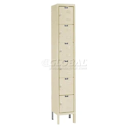 Centerline Dynamics Premium Kd Box Lockers 6-Tier 6 Door Premium Locker, 12"W x 12"D x 78"H