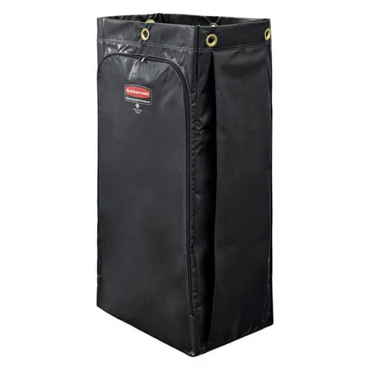 Centerline Dynamics Replacment Bag Rubbermaid® 1966886 Janitor Cart Vinyl Bag, 34 Gal Black