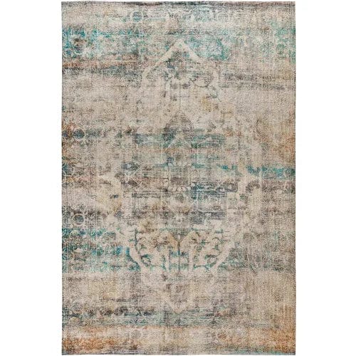 Centerline Dynamics Rugs Artisan Old English Style Traditional Rug - 5' x 7' - Blue