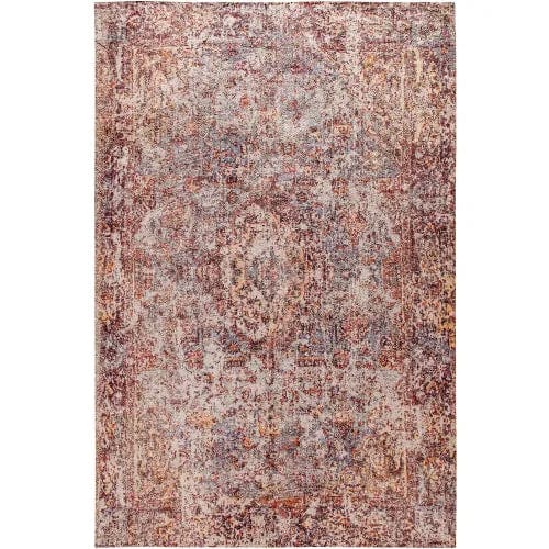 Centerline Dynamics Rugs Artisan Old English Style Traditional Rug - 5' x 7' - Red