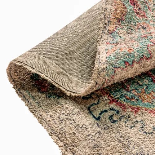 Centerline Dynamics Rugs Distressed Medallion Area Rug, 8' x 10', Gray Multi Polyester