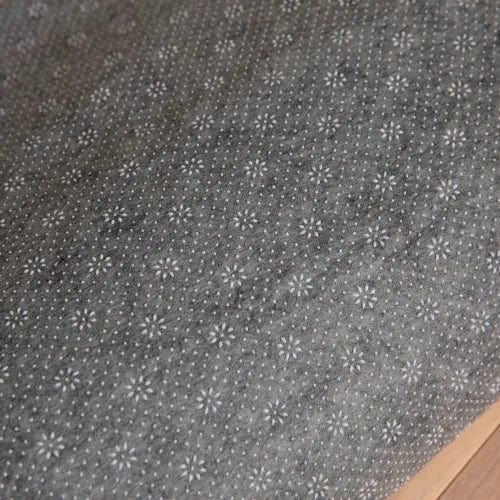 Centerline Dynamics Rugs Slide-Stop Reversible Non-Slip Cushion Rug Pad for 4' x 6' Area Rug, Gray