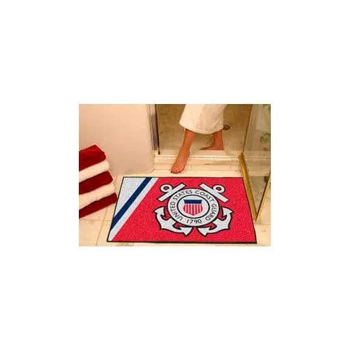 Centerline Dynamics Rugs US Coast Guard All-Star Team Rug 1/4" Thick 3' x 4'