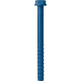 Centerline Dynamics Screw Anchors ITW Tapcon Concrete Anchor, Hex Washer Head, Large Dia., Pkg of 10, 11413, 3/8" x 3"